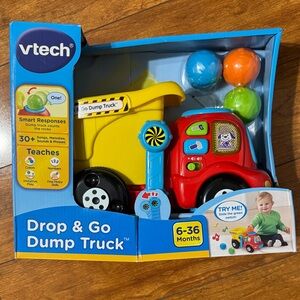 Drop & Go Dump Truck - Red, Yellow, Blue